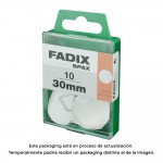 Caja m 10 unid. colgante autoadhesivo 30mm fadix