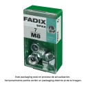 Caja s 7 unid. tuerca con autofreno cinc m 8 fadix