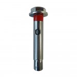 Anclaje de acero lp 6.8 zincado blanco 10x100mm ø12mm