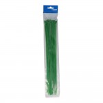 Bridas verdes 380x4,8mm nylon alta calidad (blister 25 unid.) edm