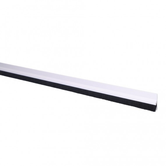 Burlete bajo puerta rigido blanco 1m
