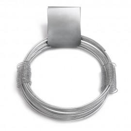Alambre zincado n° 10, 205 gr, calibre 1,50 mm x 15 m