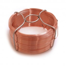 Alambre cobre n° 3, 200 gr, calibre 0,80 mm x 50 m