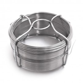 Alambre acero inoxidable n° 3, 200 gr, calibre 0,80 mm x 50 m