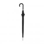 Paraguas automático golf 8 varillas ø131cm puño curvo negro clima
