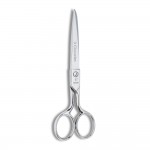 Tijera costura castellana 6" b 3 claveles