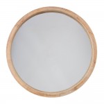 Espejo redondo color natural ø50cm