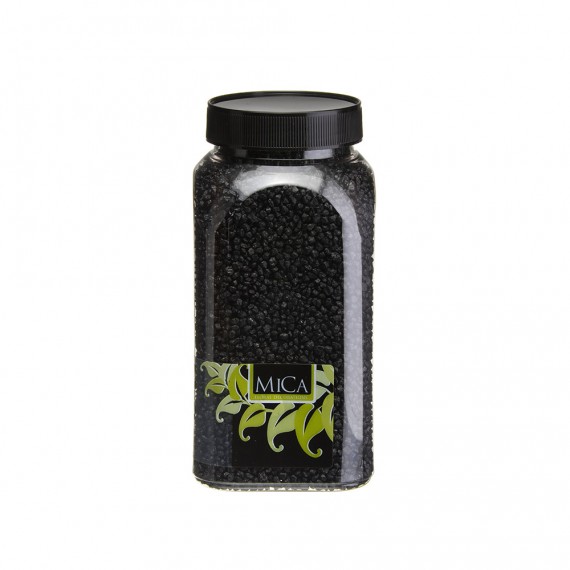Granulado 2-3mm decorativo negro 650ml