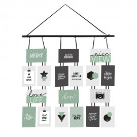 Marco para 18 fotos 10 x 15 cm 68,5 x 69,5 x 1,5 cm