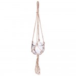 Bola de cristal y colgante de yute ø10.5cm