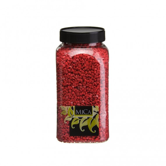 Granulado 2-3mm decorativo rojo 650ml