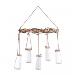 Conjunto 5 jarrones colgantes decorativos 44,5x40.5x6cm