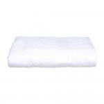 Toalla de rizo 450g color blanco 100x150cm