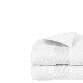 Toalla de rizo 450 g / m² color blanco 30 x 50 cm