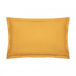 Funda de almohada color mostaza 70x50cm