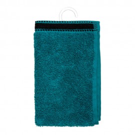 Toalla de baño premium 550 g / m² color verde petrol 30 x 50 cm