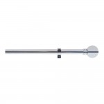 Kit barra cortina anillo extensible de 160 a 300cm cromo cintacor - storplanet