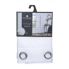 Cortina modelo tropical blanco 140 x 240 cm