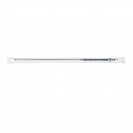 Portavisillo extensible a presión modelo oval force blanco, 90 - 105 cm