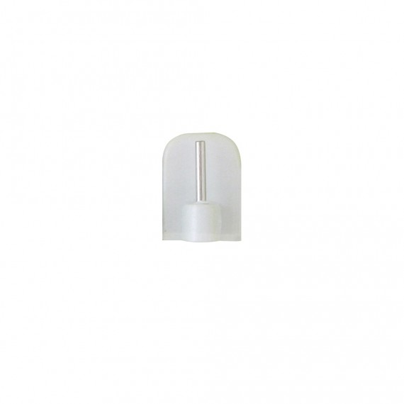 Soporte adhesivo blanco para portavisillo 4 unid. cintacor - storplanet