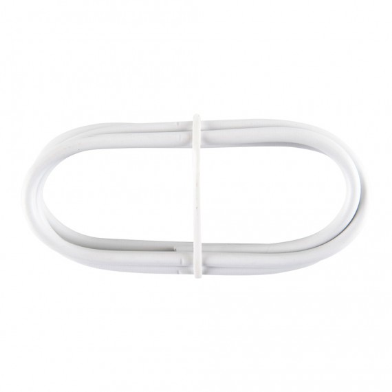 Cable plastificado blanco (gusanillo) 1m portavisillo pv024 cintacor - storplanet