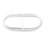 Cable plastificado blanco (gusanillo) 1m portavisillo pv024 cintacor - storplanet