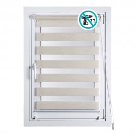 Estor enrollable clip&fix noche&dia lino 150x180cm cintacor - storplanet