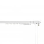 Riel reforzado extensible 160-300cm blanco cintacor - storplanet