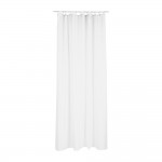 Cortina para baño polyester blanca 180x200cm