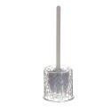 Escobilla de baño transparente modelo galet