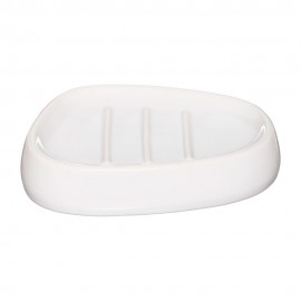 Jabonera de baño color blanco