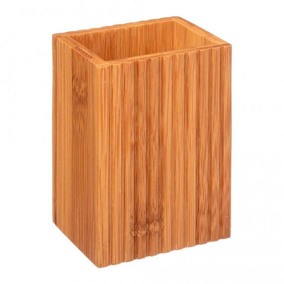 Vaso de baño de bambú colección 'terre'