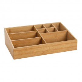 Organizador de bambú 33 x 21 x 9 cm