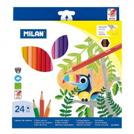 Pack con 24 lapices de colores