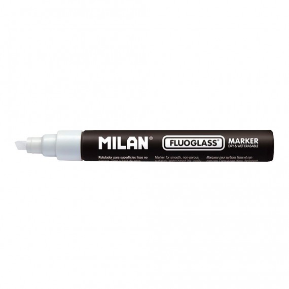 Blister con rotulador blanco fluoglass 2-4mm milan