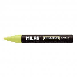 Rotulador borrables fluoglass 2 - 4 mm amarillo en blister