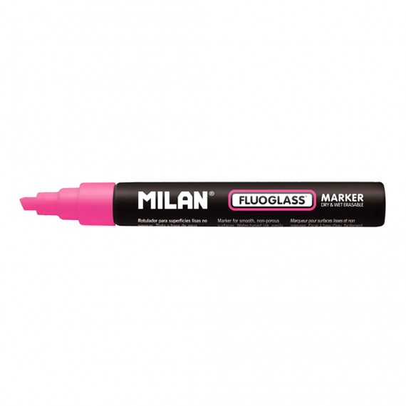 Blister con rotulador rosa fluoglass 2 - 4mm milan