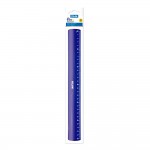 Regla flex & resistan azul 30cm milan