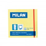 Pack 100 notas adhesivas 76x76mm milan