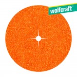 Pack 10 discos  de papel abrasivo de corindón grano 80 ø125 2002000 wolfcraft