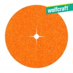 Pack 10 discos  de papel abrasivo de corindón grano 120 ø125 2003000 wolfcraft