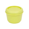 Recipiente para alimentos redondo 0.25l amarillo, serie sunset milan