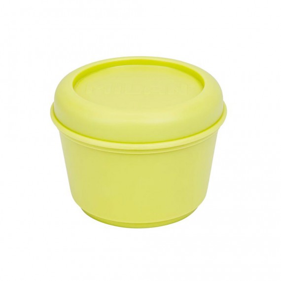 Recipiente para alimentos redondo 0.25l amarillo, serie sunset milan