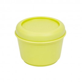 Recipiente para alimentos redondo 0.25l amarillo, serie sunset milan