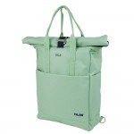 Mochila urbana con cierre superior enrollable 10 l. serie 1918, verde milan