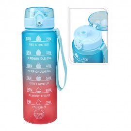 Botella de deporte 1 l, colores surtidos