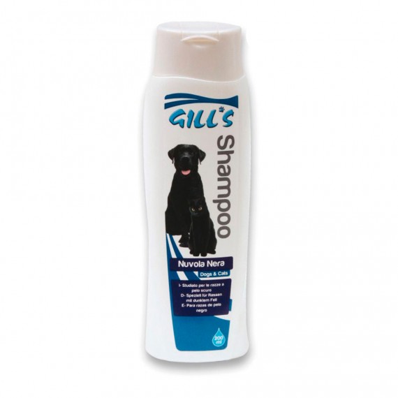 Champu para mascotas gill's pelo negro 200ml