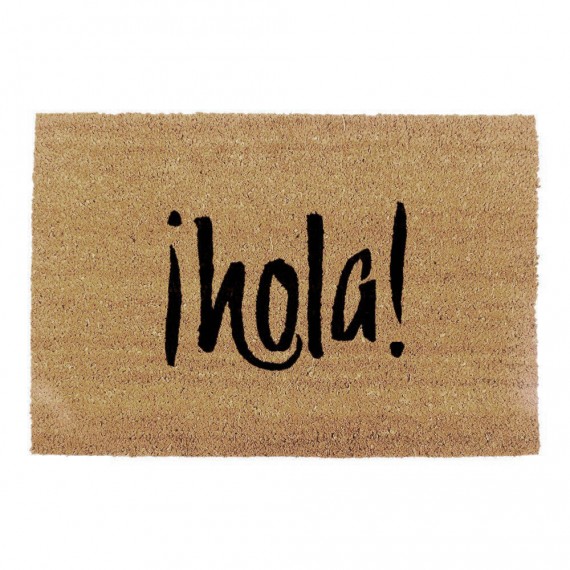 Felpudo 60x40cm modelo hola edm