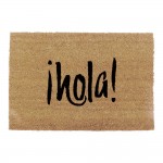 Felpudo 60x40cm modelo hola edm