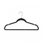Pack 8 perchas con fieltro antideslizante (45.5x23cm)